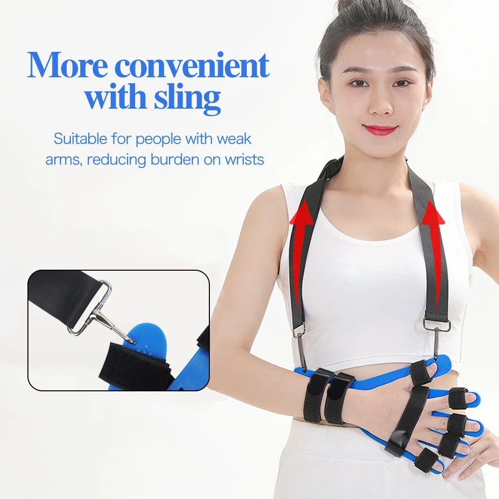 Hand Wrist Orthosis Separate Board Breathable Finger Splint Fingerboard Flex Spasm Extension Splint Training Therapy Stroke