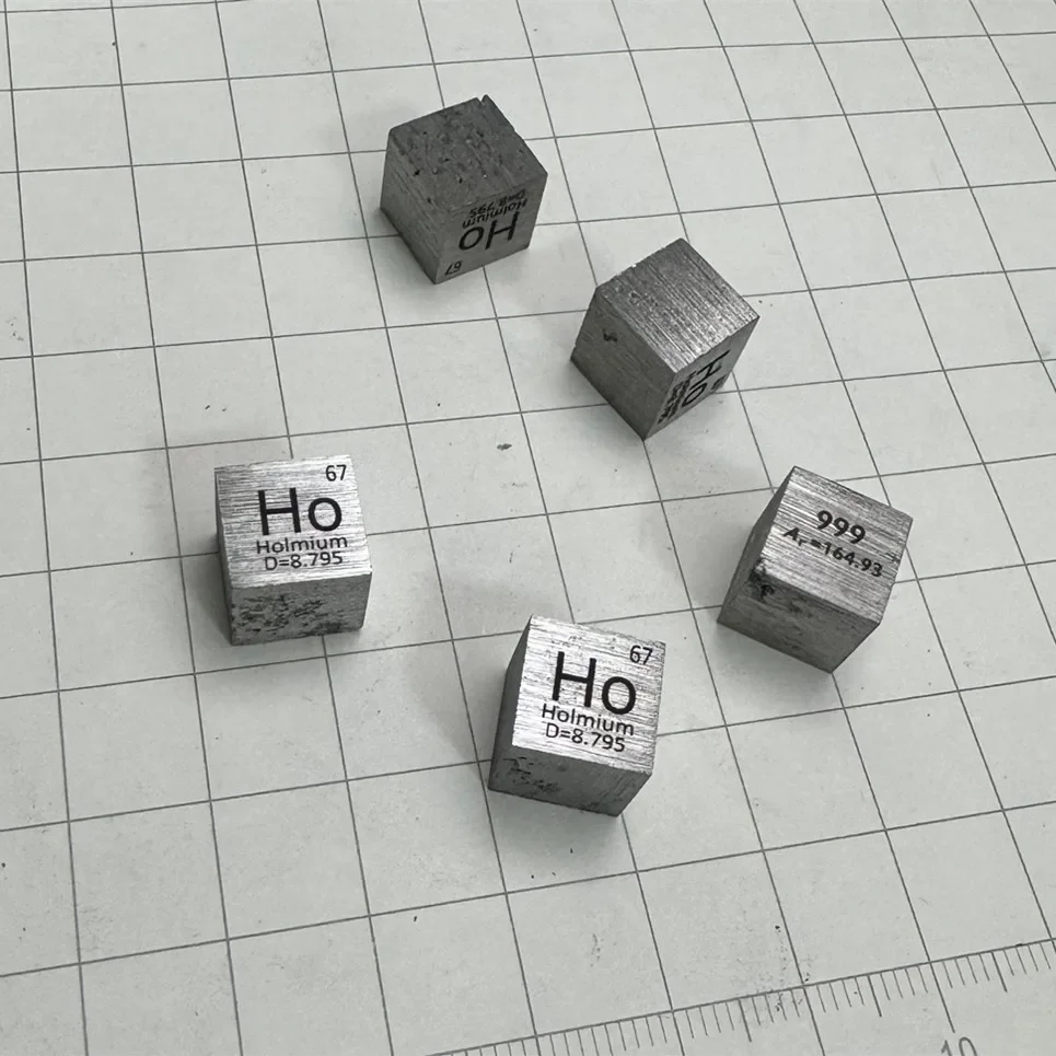 Defect Defective Product Holmium Cube 10mm Element Periodic Phenotype High-purity Ho 99.9%