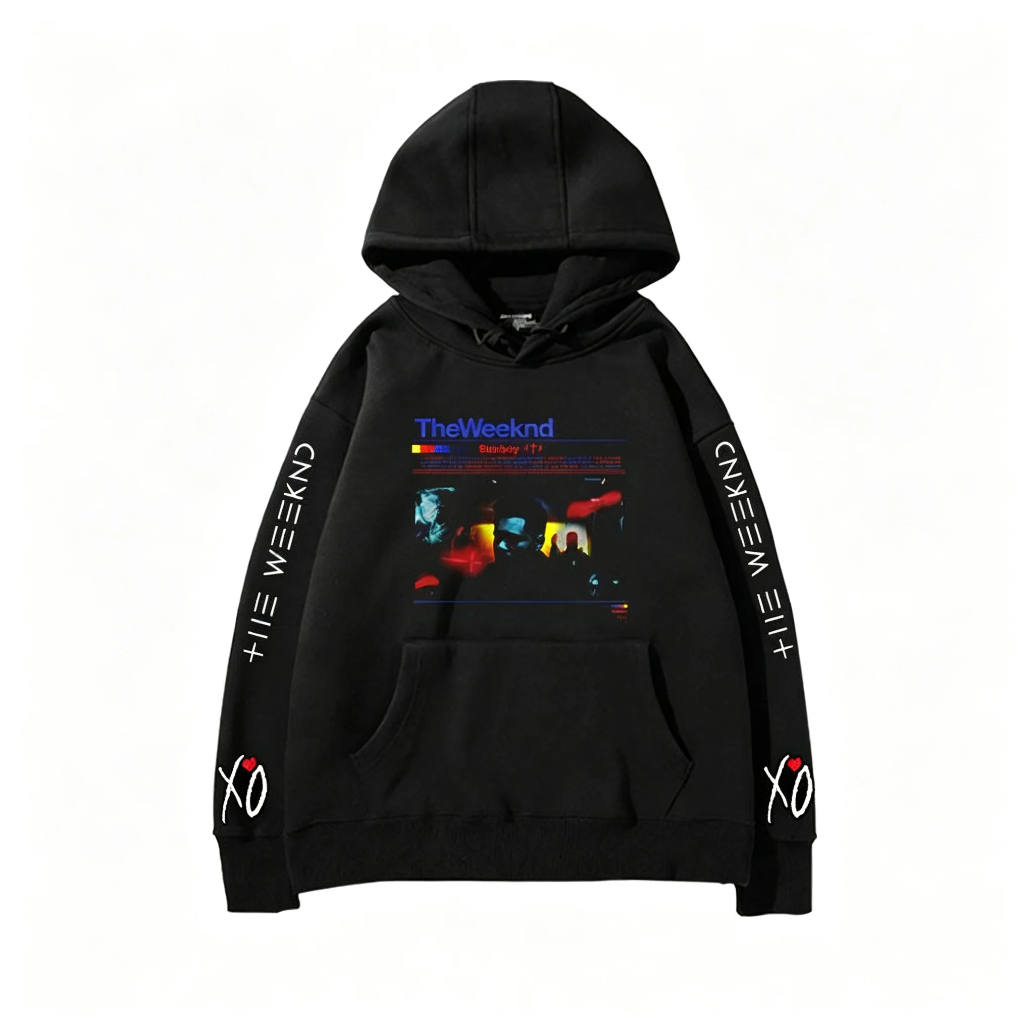 2026 The Weeknd Pot Guy Hoodies Men and Women Autumn/Winter American Rap Hip Hop Rock Clothes