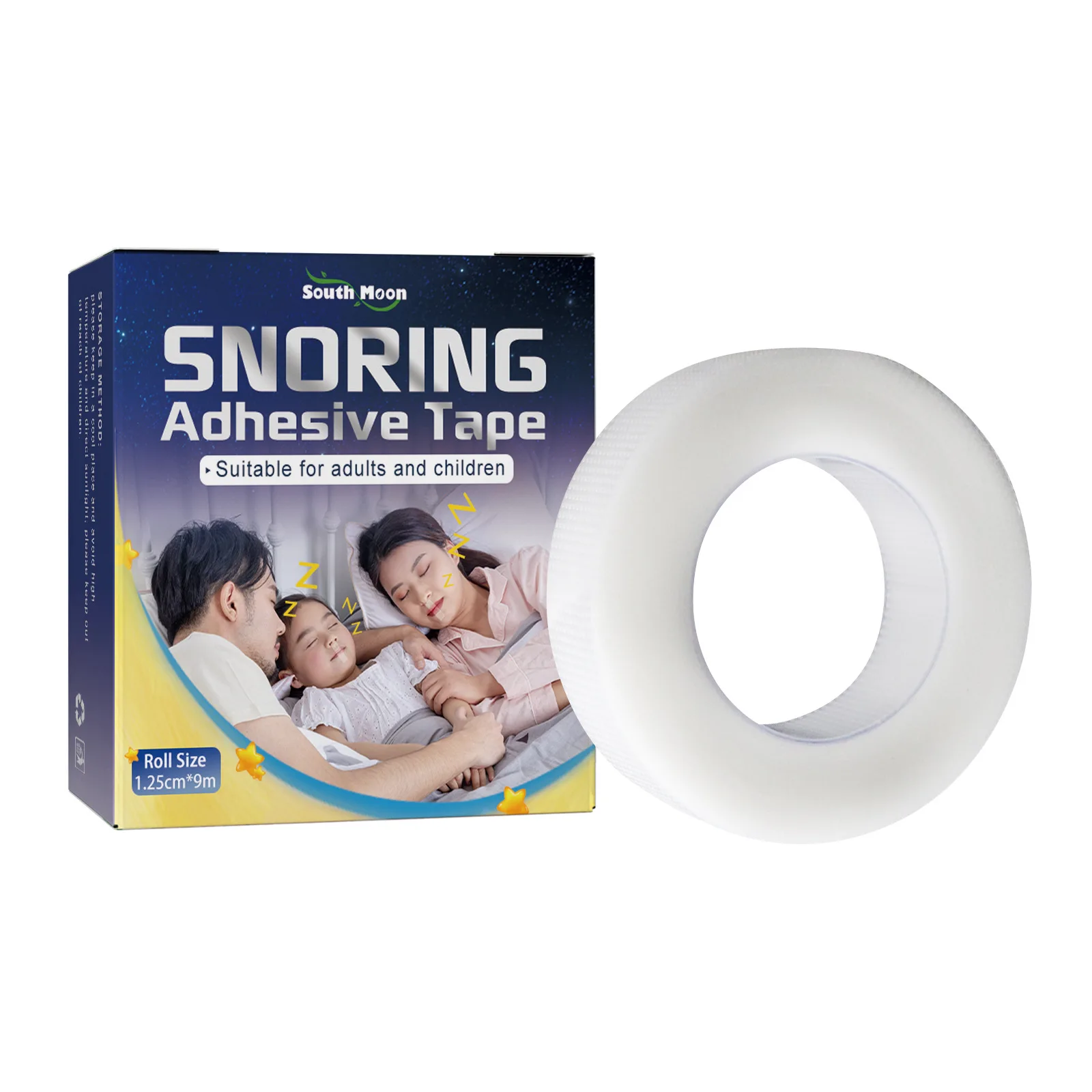 South Moon Anti Snoring Mouth Tape Kids Adult Improve Nighttime Sleeping Less Mouth Breath Reduce Sore Throat Stop Snore Sticker