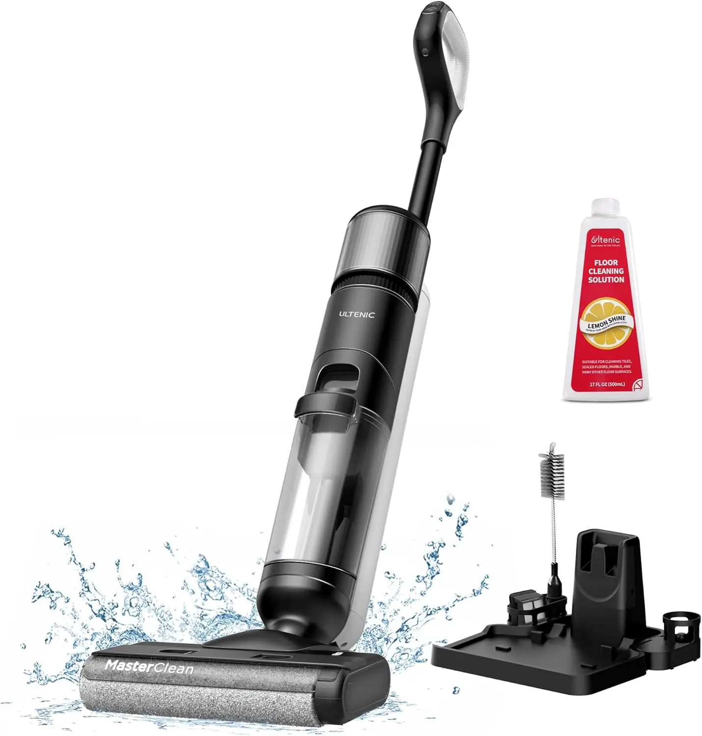 Wet Dry Vacuum Cleaner,Cordless Vacuum Mop Combo with Self-Cleaning,Smart Mess Detection,50mins Runtime,3-in-1 Vacuum Mop for