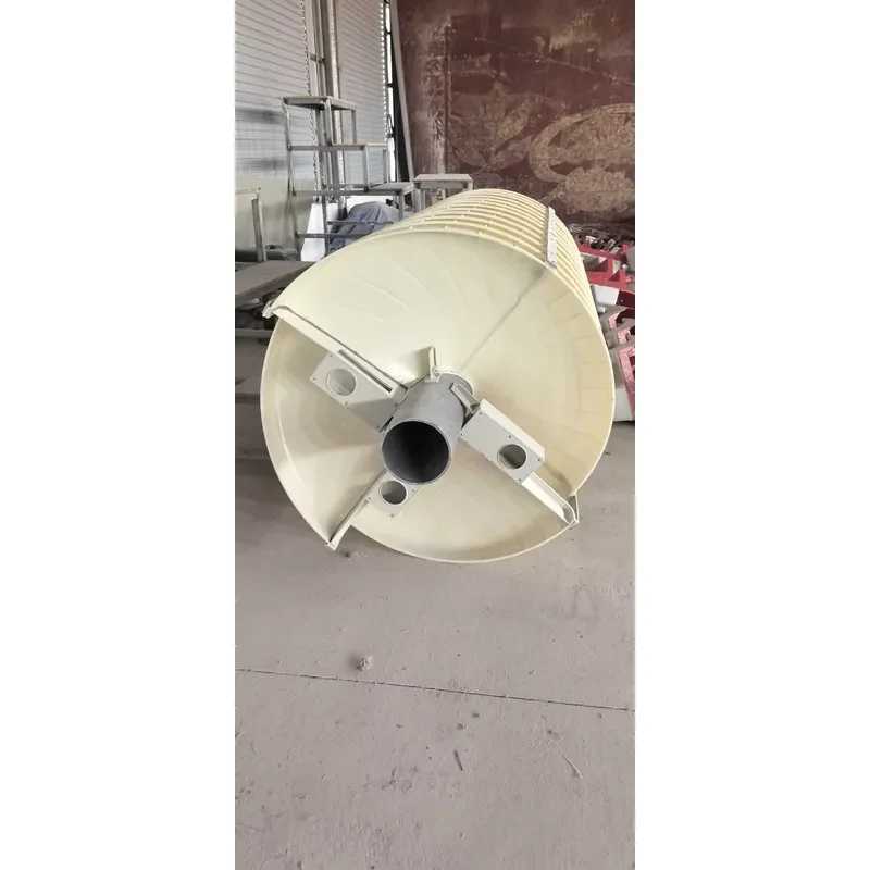 Plastic Spiral Chute Gravity Separator Motor High-Efficiency Cost-Saving Ore Beneficiation Equipment 2-4T/h Capacity JCX