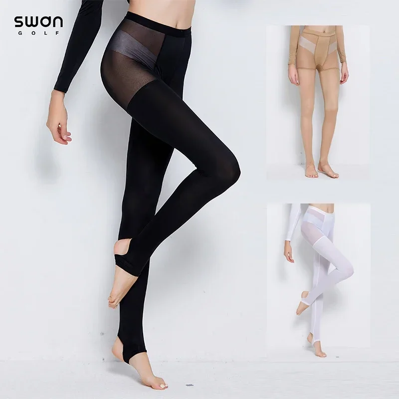 SG Golf Pantyhose Tights Thin Women Stockings Ladies Casual Sun Protection Hosiery Anti-UV Elastic Stockings Cooling Leggings