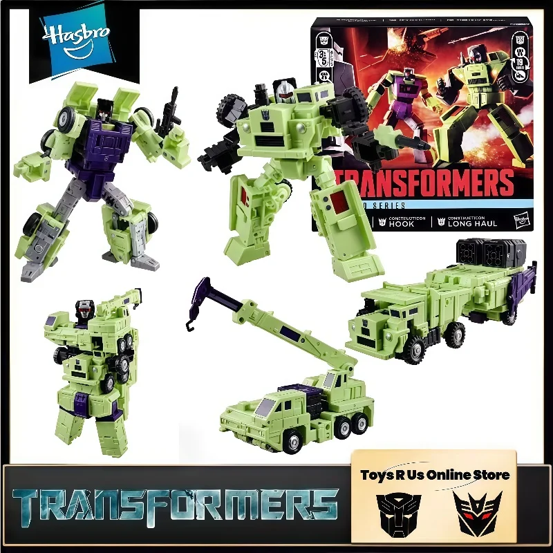 Op voorraad Hasbro Transformers Movie Toys Commander Series C-niveau Devastator Componenten Action Figure Model Verzamel speelgoedcadeau