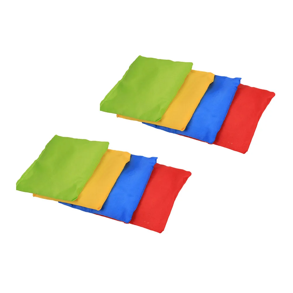 8Pcs Lightweight Sandbag Game for Children Active Play Outdoor Party Game Educational Motor Skill Development Fun Activity Set
