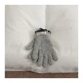 guantes grises