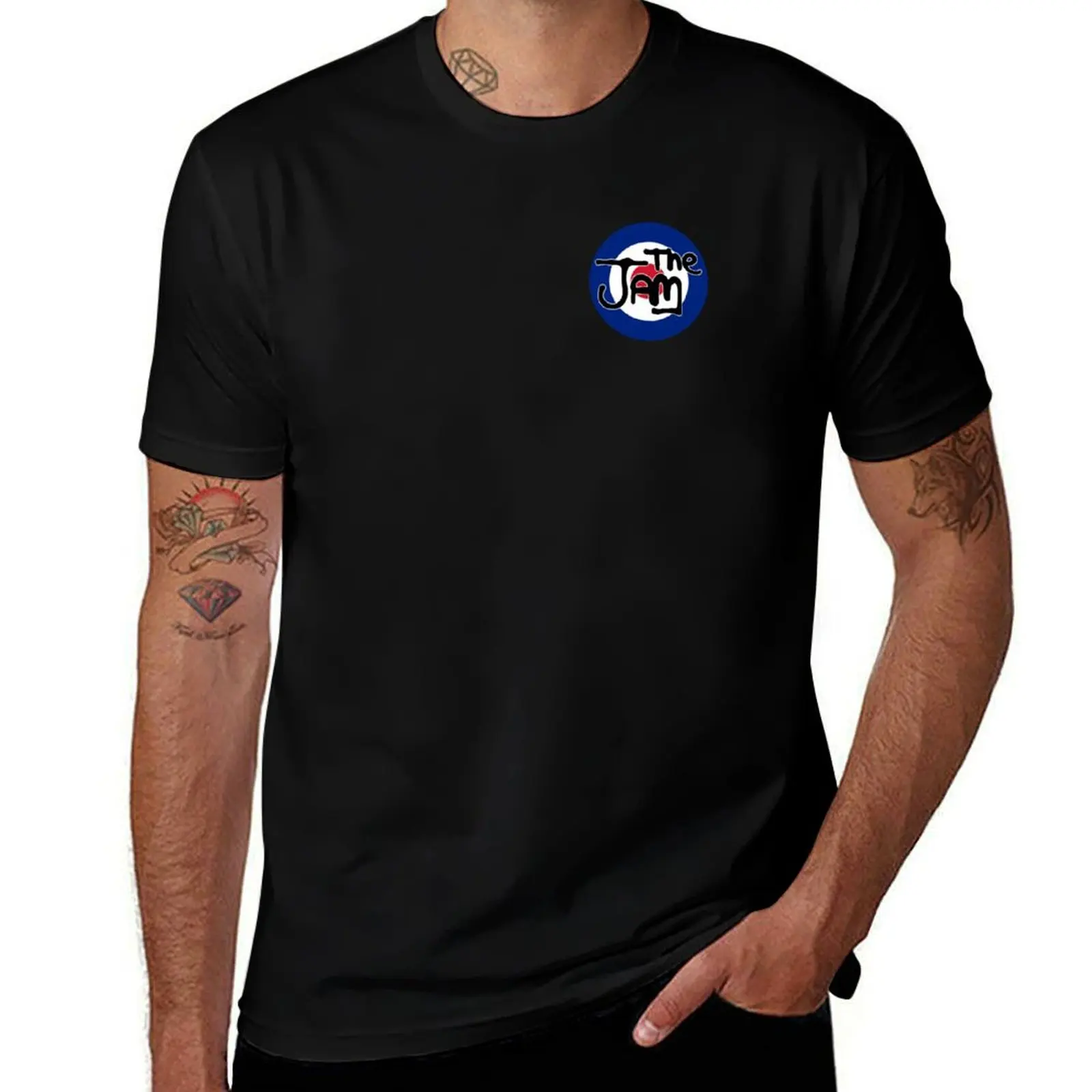 The Jam - Mod Target V2b T-Shirt Simple Casual Short Sleeve Tee T-Shirt