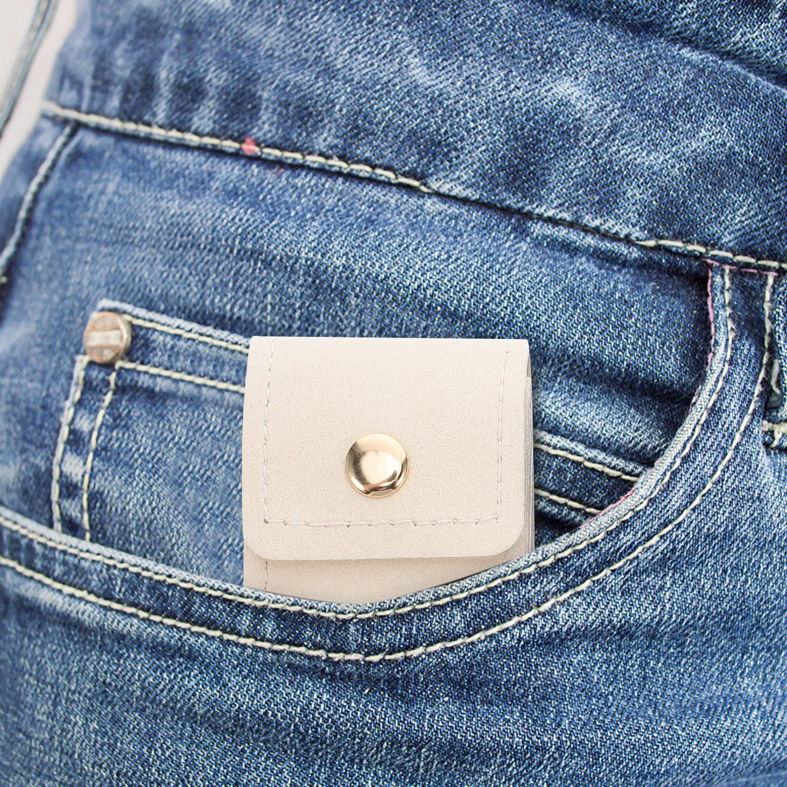 

Набор из 3 мини-органайзеров для украшений: компактные портативные дорожные футляры из искусственной кожи для хранения колец, серег и ожерелий