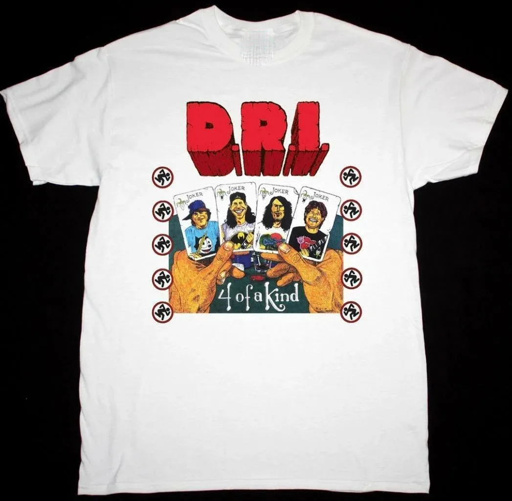 Best Of Dri Music Band Cotton White Full Size T Shirt Mm1144