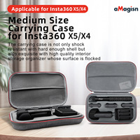 Suitable For: Insta360 X5/X4I Nsta360 X5/X4 Medium Organizer CaseX5 Protective Case Panoramic Camera Organizer Accessories Medi