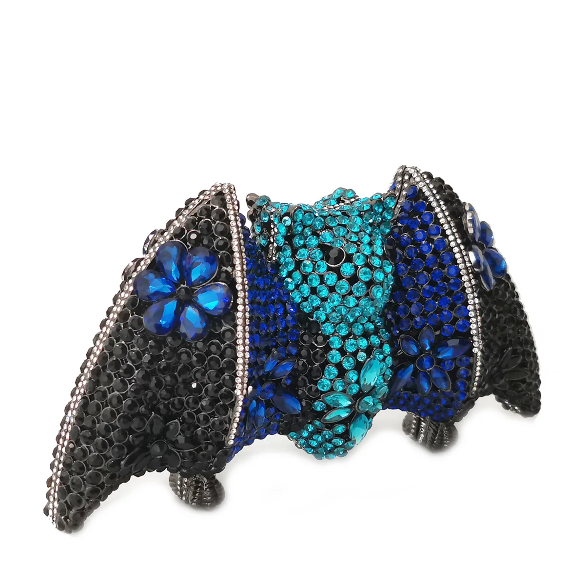 Trendy Dinner Halloween Bat Clutch Bag Luxury Diamond-encrusted Clutch Bag Full Of Diamonds Craft Gifts Bolsas Marcas Originales