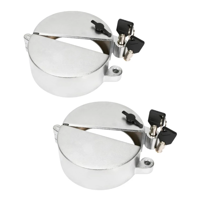 

2 Pieces Weather Resistant Locking Protectors With Covered Keyholes