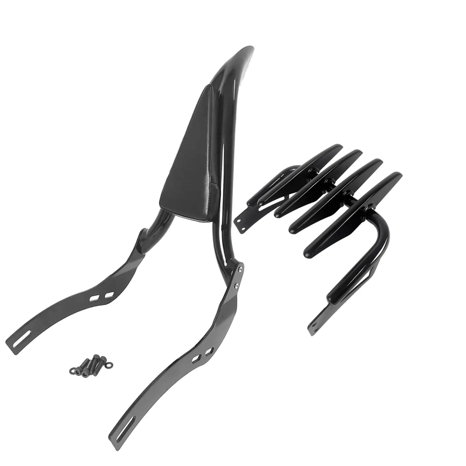 

Sissy Bar With Luggage Rack Backrest Sissybar Back Rest for 2018-2023 Indian Scout Bobber Rogue Sixty Twenty