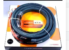 Ba Da HP-33 Single Crystal Copper Speaker Wire Pure Home Audio Connection with Imported Banana Plugs