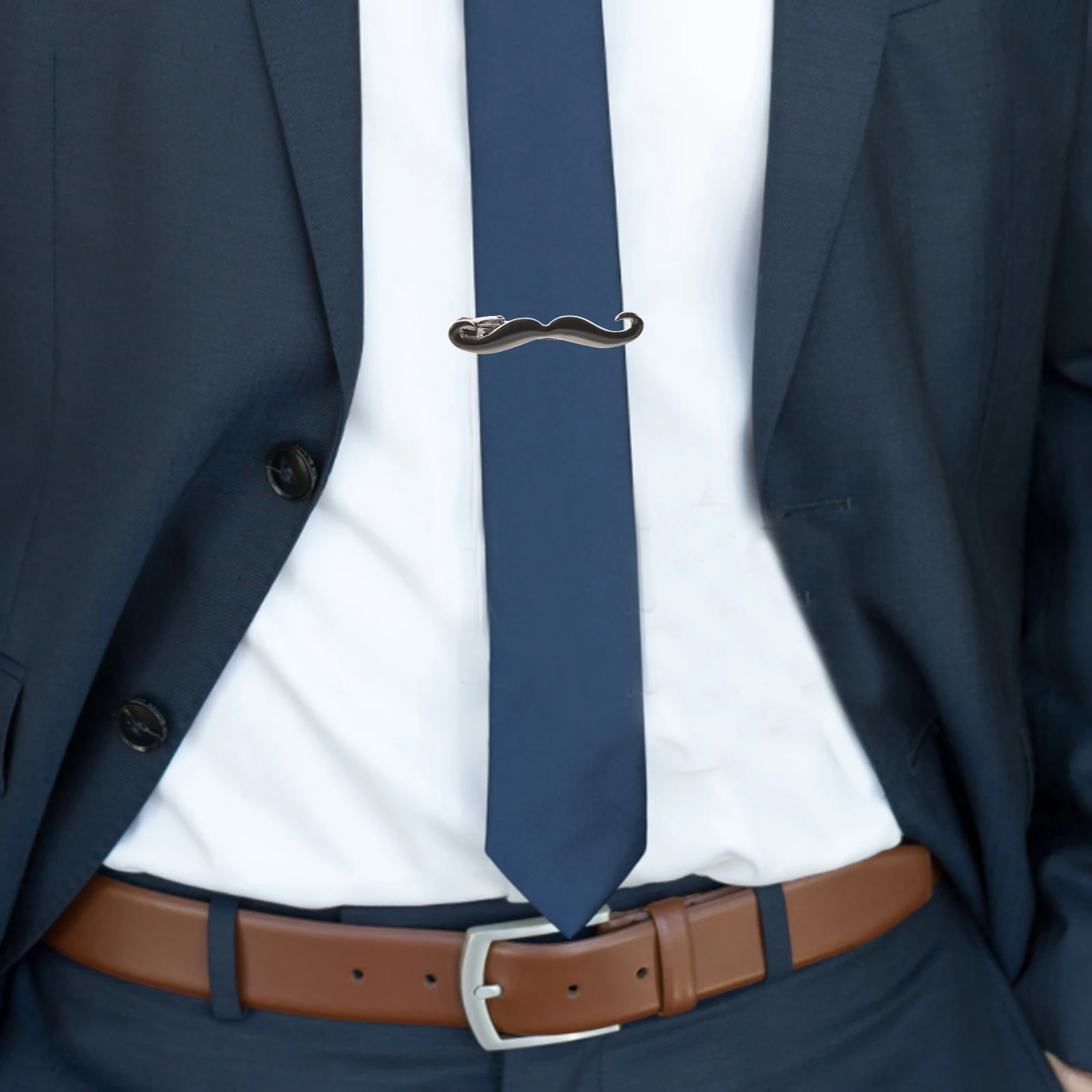 

Tie Clips Ties for Men Men's on Clasps Suit Accessories Alloy Dress Necktie Man