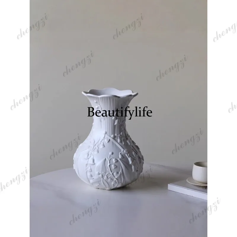French multi-vase ornament living room flower arrangement ornament niche dining table art flower ware