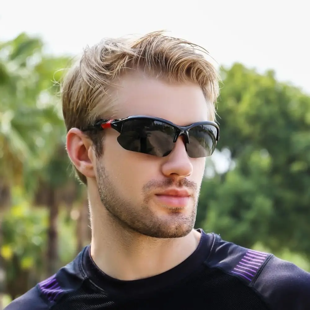 

UV400 Polarized Cycling Sunglass HD Lens Sunglasses UV Resistant Cycling Glass Comfortable Lightweight Outdoor Sport Goggle