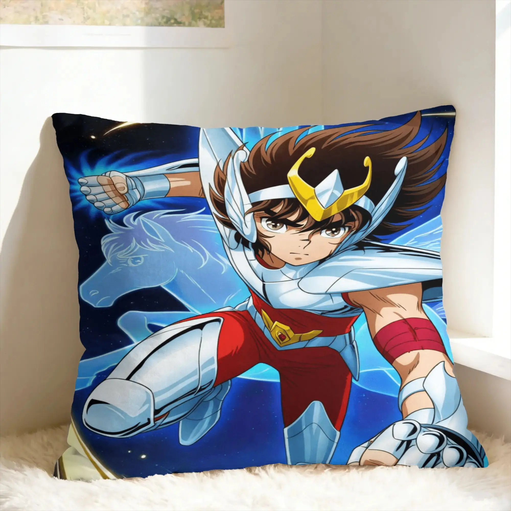Pillow Cover The Knights Saint Seiya Kawaii Pillow Case For Wedding Party Home Decor Pillowcases