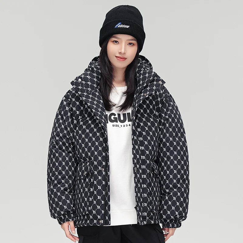 

Мужская короткая пуховая куртка Original High Street с наполнителем из белого утиного пуха, в стиле повседневной рабочей одежды, для активного отдыха, из полиэстера.