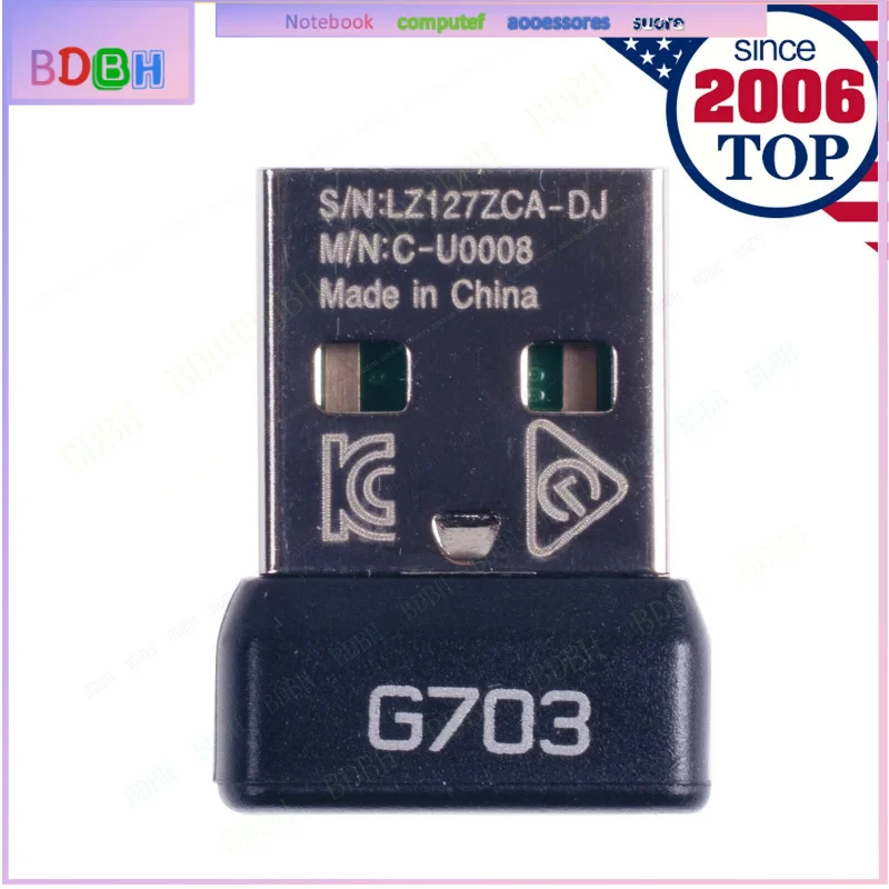 USB Dongle Mouse Receiver Adapter For Logitech G703 Wireless Mouse