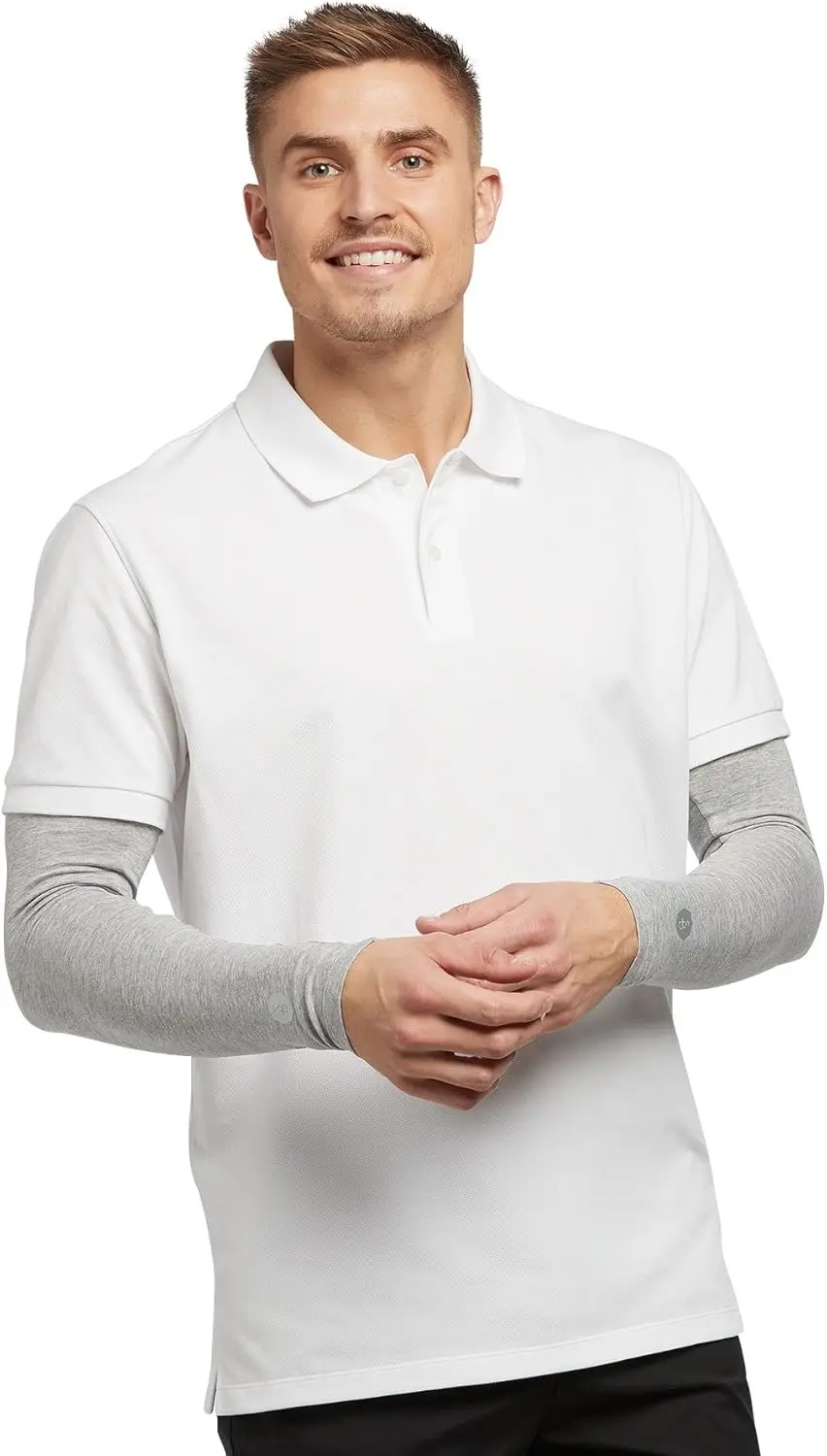 

UPF 50+ Sun Protective Arm Sleeves for Men & Women, UV Protection Set of Two