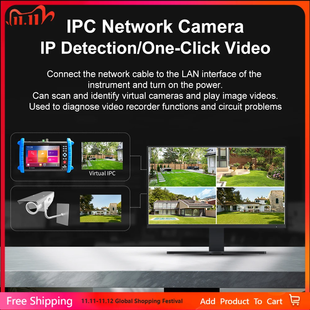 NF-722 Cctv Tester … - image