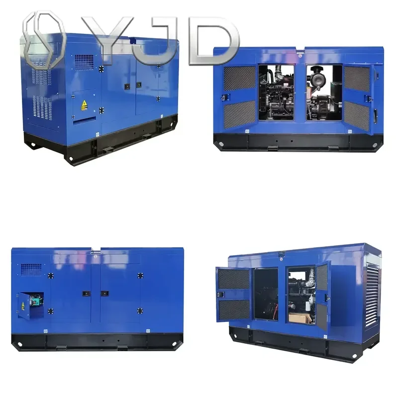 OEM&ODM 100 kW Three Phase 50Hz 230V Silent Generator Set 125kVA Industrial Use Portable Auto Start DC Genset