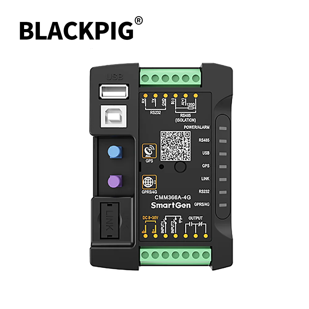 

Smartgen CMM366A-4g ETHERNET Communication Protocol Switch Module Achieve Genset (with SCI) Connect to Internet