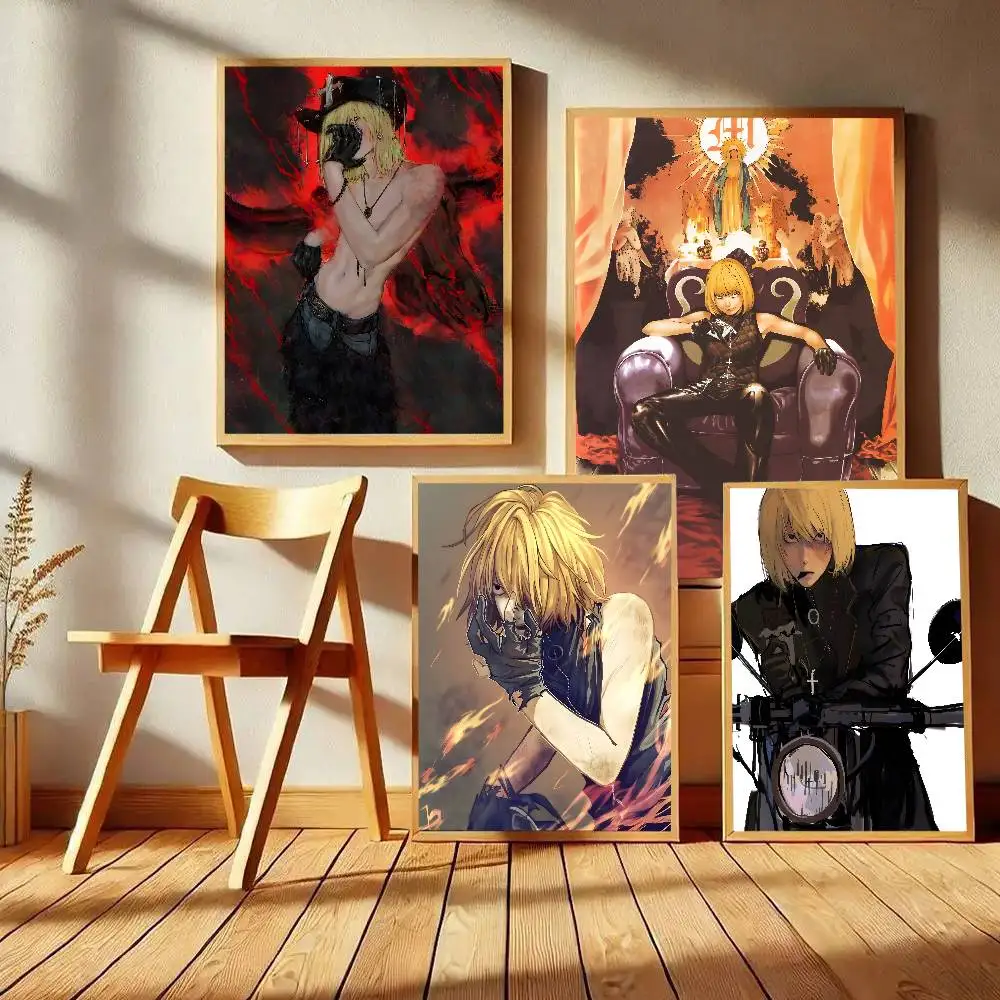Anime Mello Mihael Keehl Poster Art With Prints Home Bedroom Living Room Decoration Gift