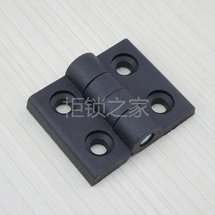 Plastic nylon hinge hinge Electric cabinet electric box aluminum profile industrial mechanical door hinge 60*45  20PCS