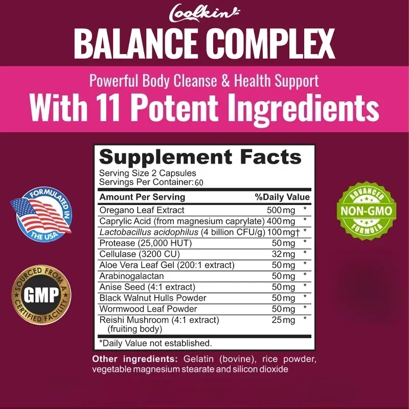 Hormone Balance Complex for Women-Multibenefit Menopause Relief Hormone Balance for Night Sweats Mood