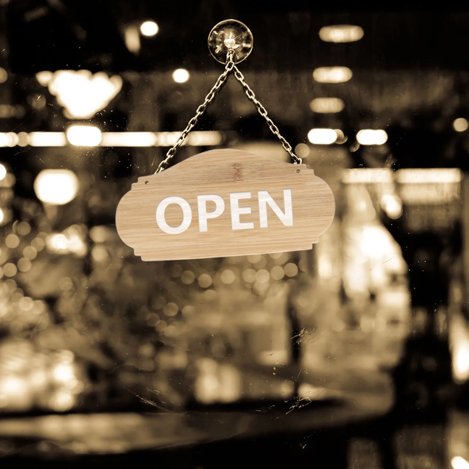 

2 Pcs Blank Business Board Decorations Tags Hanging Personalized Shape along with Small