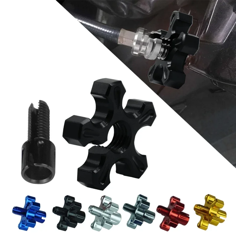 CNC Process for Modifying the Clutch Adjustment Screw of a Large Displacement Motorcycle Using Colored Anodized Aluminum Alloy