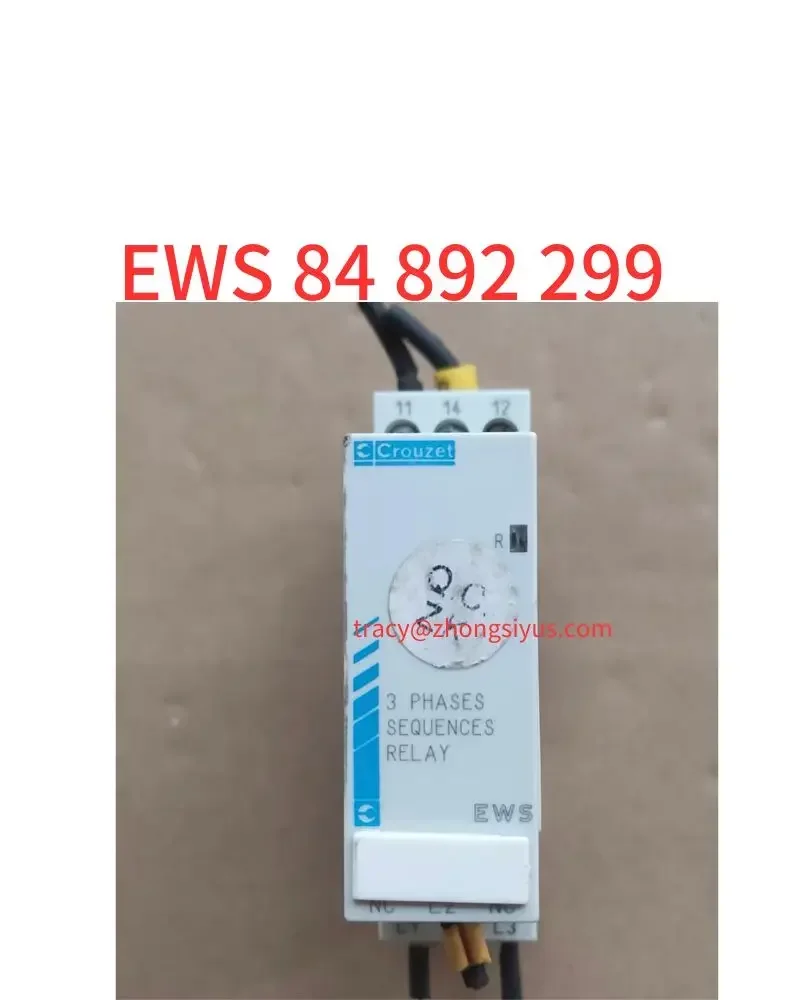 Used EWS 84 892 299 phase sequence relay