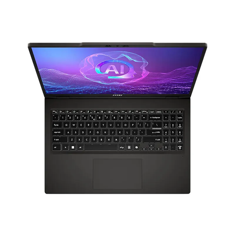 2025 MSI Venture A16 AI + كمبيوتر محمول 16 بوصة 2K 120 هرتز شاشة OLED نتبووك AMD Ryzen AI 7 H350 CPU 16GB 512GB AMD Radeon 860M Graphics