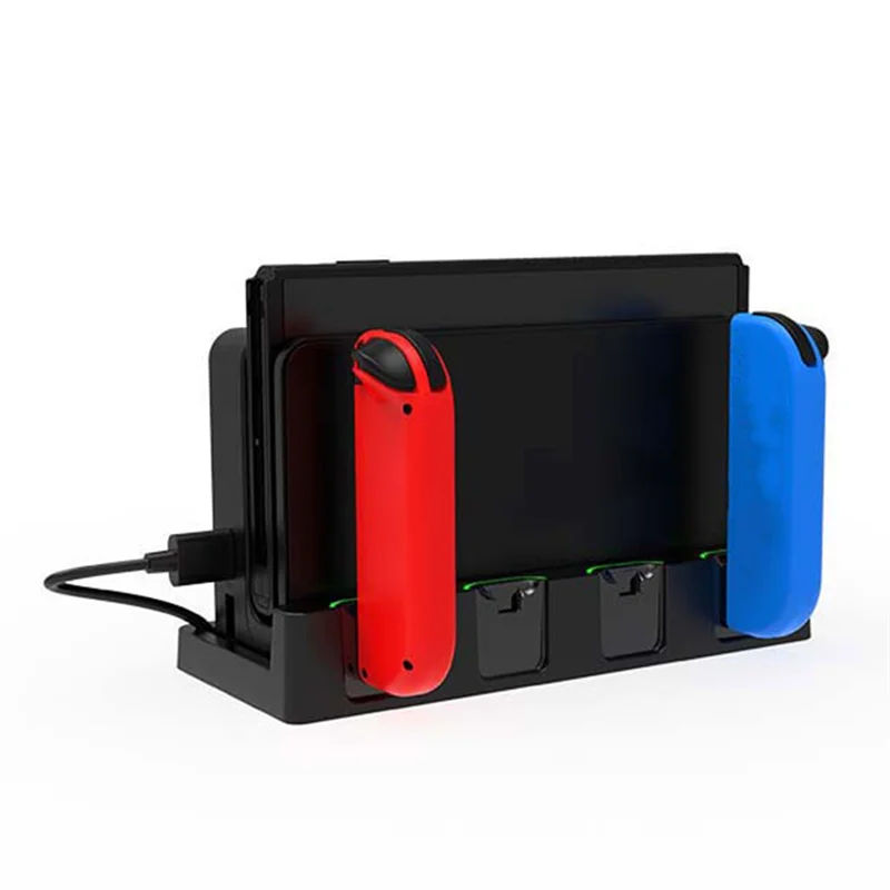 Для Nintendo Switch контроллер зарядное устройство док-станция держатель станции 4в1 для Switch/OLED игровая поддержка док-станции для зарядки
