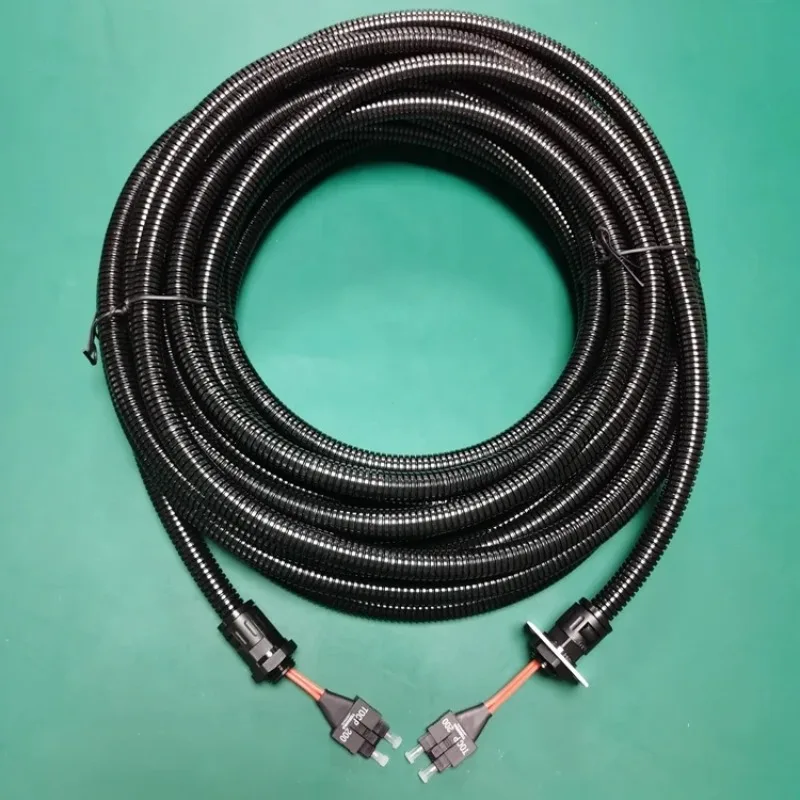 TOCP201QK 200/230um оранжевое специальное оптоволокно с аксессуарами для поезда