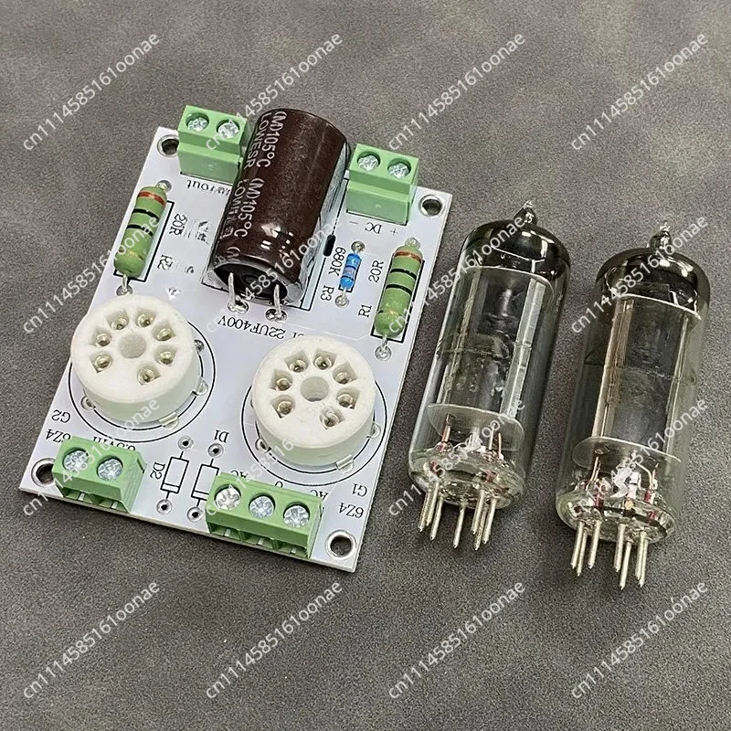 6Z4 Vacuum Tube Rectifier Board Learning Ball Power Supply Single and Double Power Winding Suitable