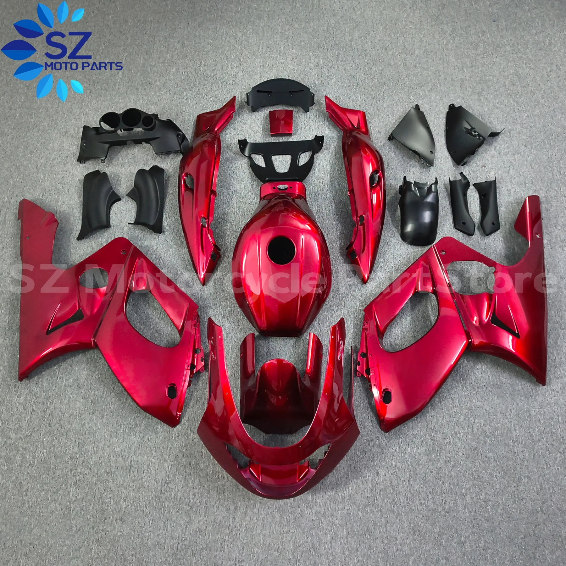 

ABS Injection Molded Bodywork Fairing Kit fit for Yamaha YZF600 1997-2007 Motorcycle Full Set