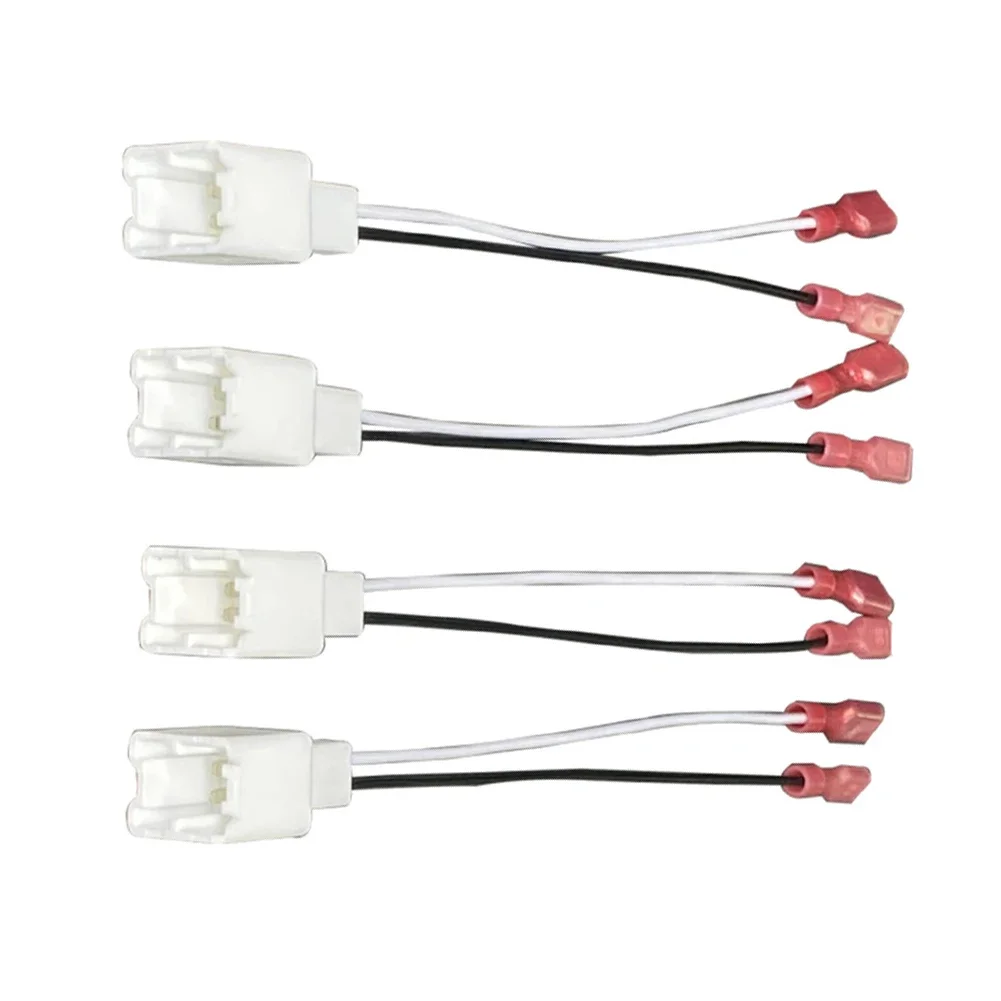 4x Wiring Harness Connector For Nissan 2004-2019 For Infiniti 2006-2018 Speaker Wiring Harness Connector Cable Cord Adapter