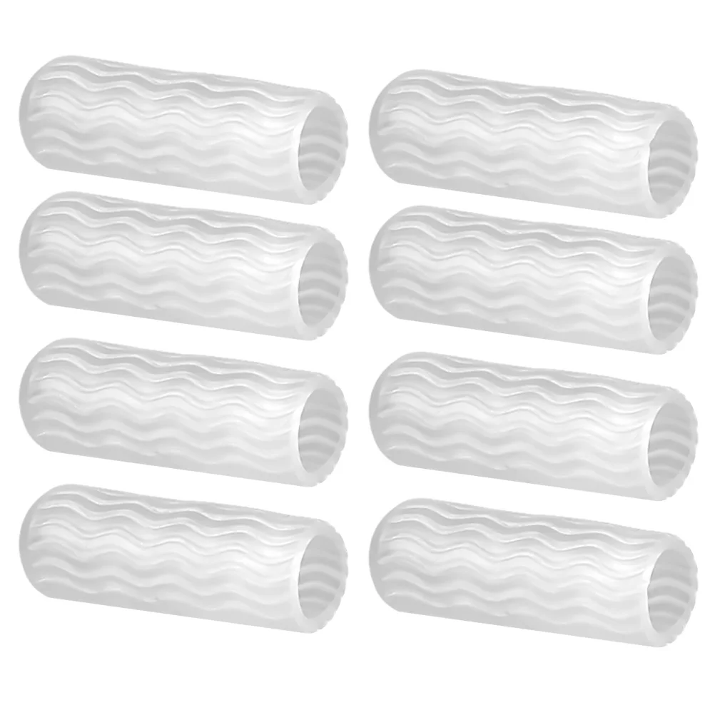 

4pcs Protectors Soft Gel Toe Protectors Non-Slip Wave Design Foot Care Toe Caps Tool For Men Women Corn Sleeve