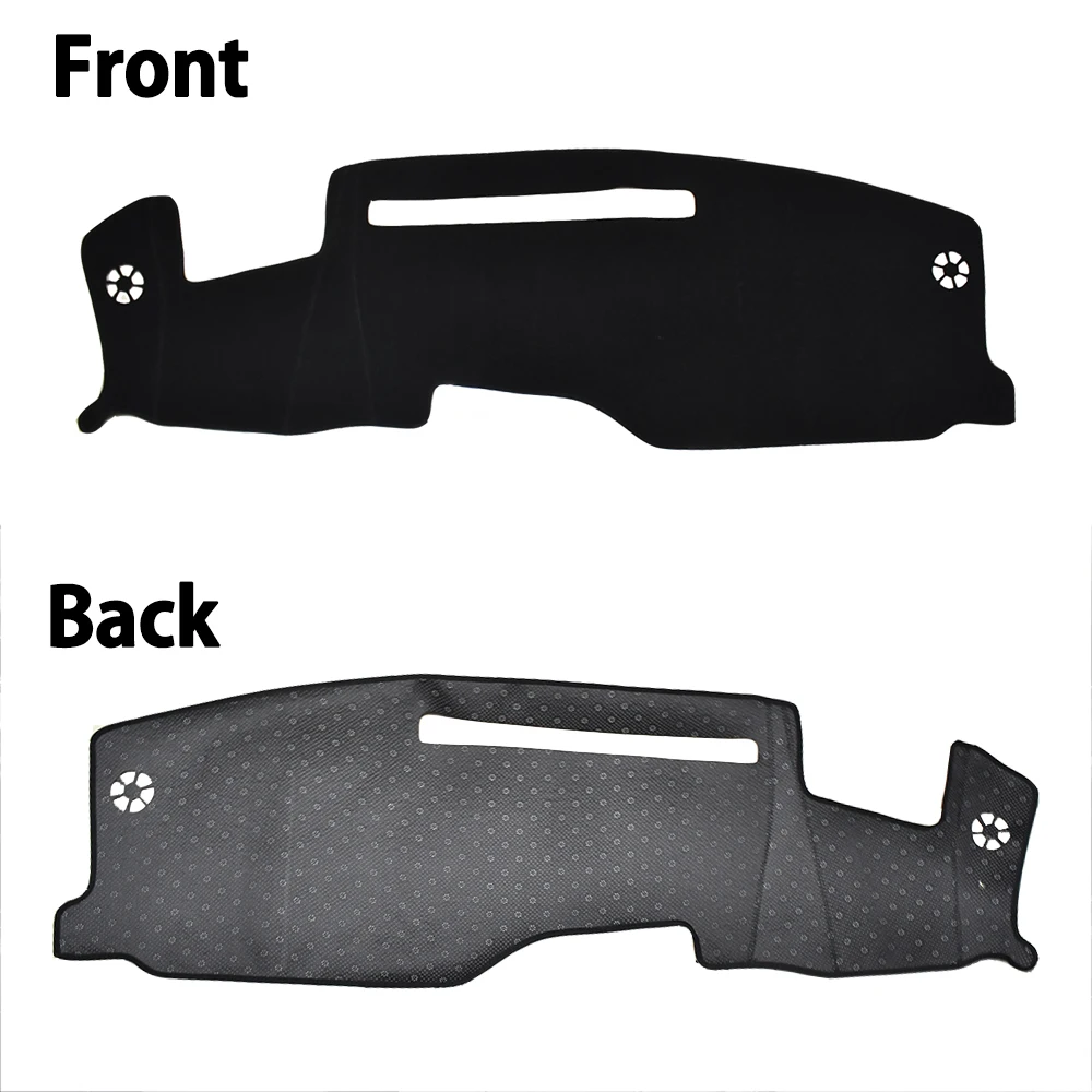 غطاء لوحة سيارة لسيارة تشيفي شيفروليه سيلفرادو/جي إم سي سييرا 1500 2500HD 3500HD ملحقات حصيرة حماية وحدة التحكم المركزية غير قابلة للانزلاق