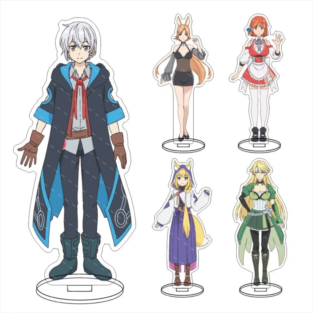 Anime Alchemist Acrylic Stand Model Plate Cartoon Characters Takumi Ilma Kaede Sophia Silfied Norn Rava Marnie Standing Sign