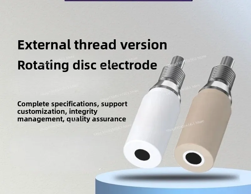 Ring Disk Rotating Electrode with Glassy Carbon Platinum Material, Universal Fit for Lab Electrochemical Experiment Equipment