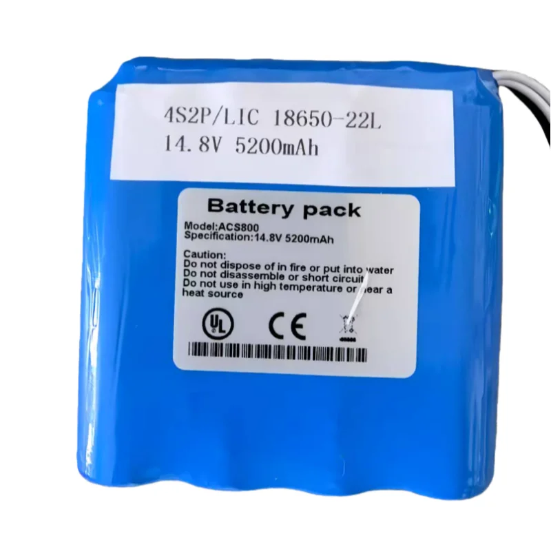 

Аккумулятор ACS800 POWER Battery 4S2P/LIC 18650-22L для медицинского воздушного насоса AR JOH UNTLEIGH, 513400, 14.8В, 5200мАч, Li-Ion