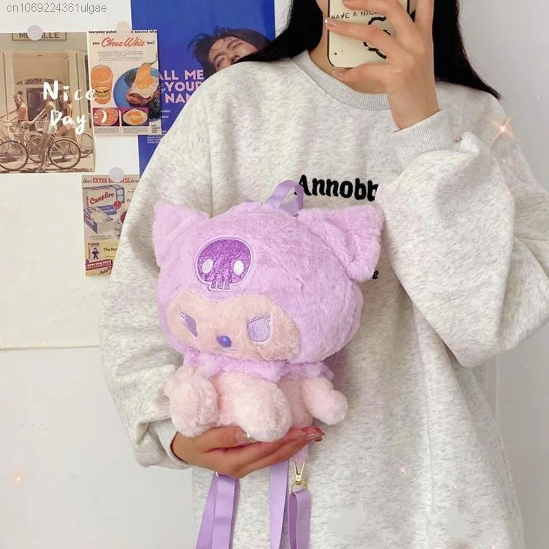 Sanrio Hallo Kitty koreanischen Plüsch Rucksack y2k vielseitige Mini Umhängetasche Cartoon Kuromi Melodie niedlichen Taschen Taschen Kinder Geschenke