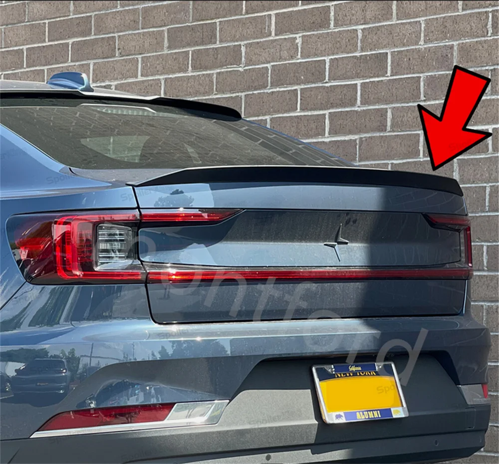 

SpoilerKing Rear Trunk Spoiler Duckbill For Volvo Polestar 2 True carbon fiber spoiler wings Exterior Rear Spoiler