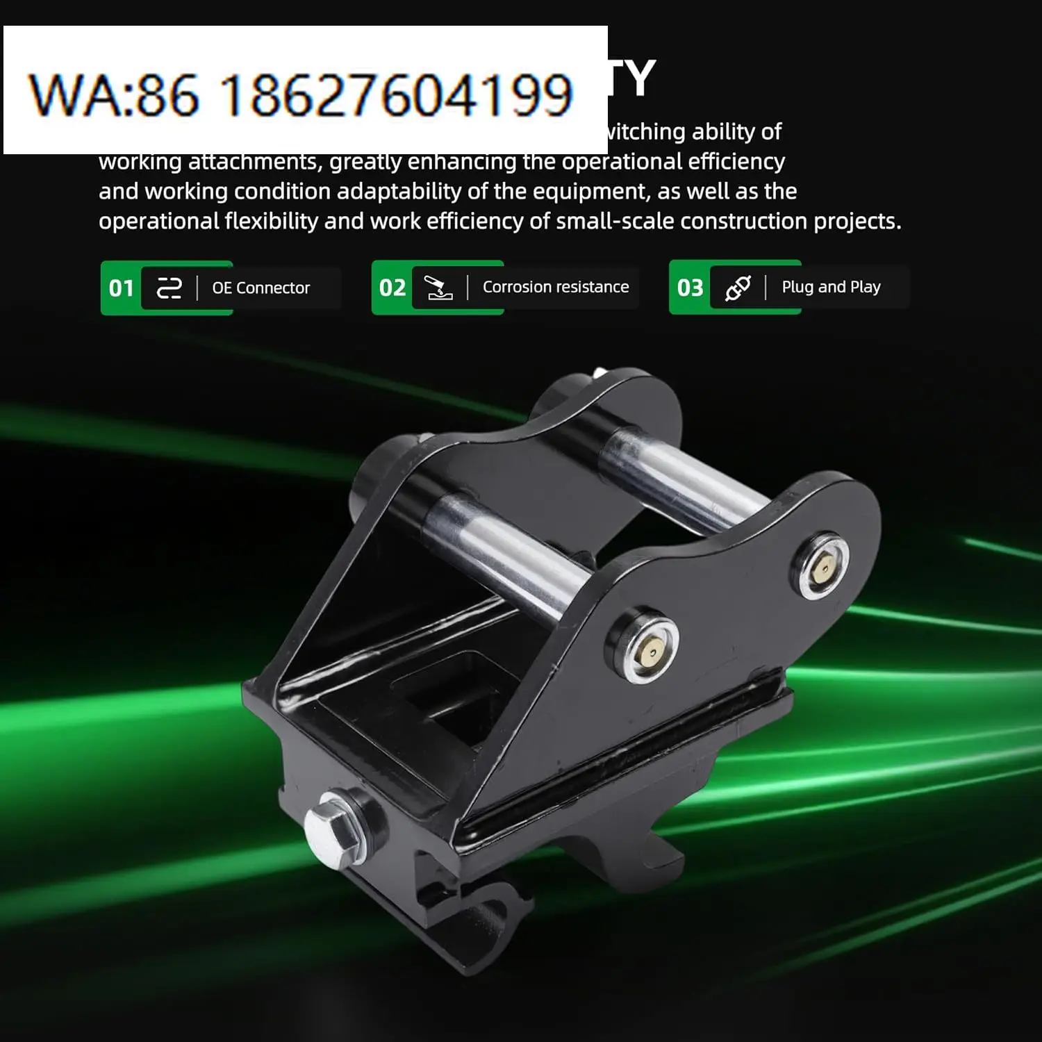 Custom 360° Rotary Hydraulic Tilt Bucket Multifunctional Excavator Digging Construction Attachment