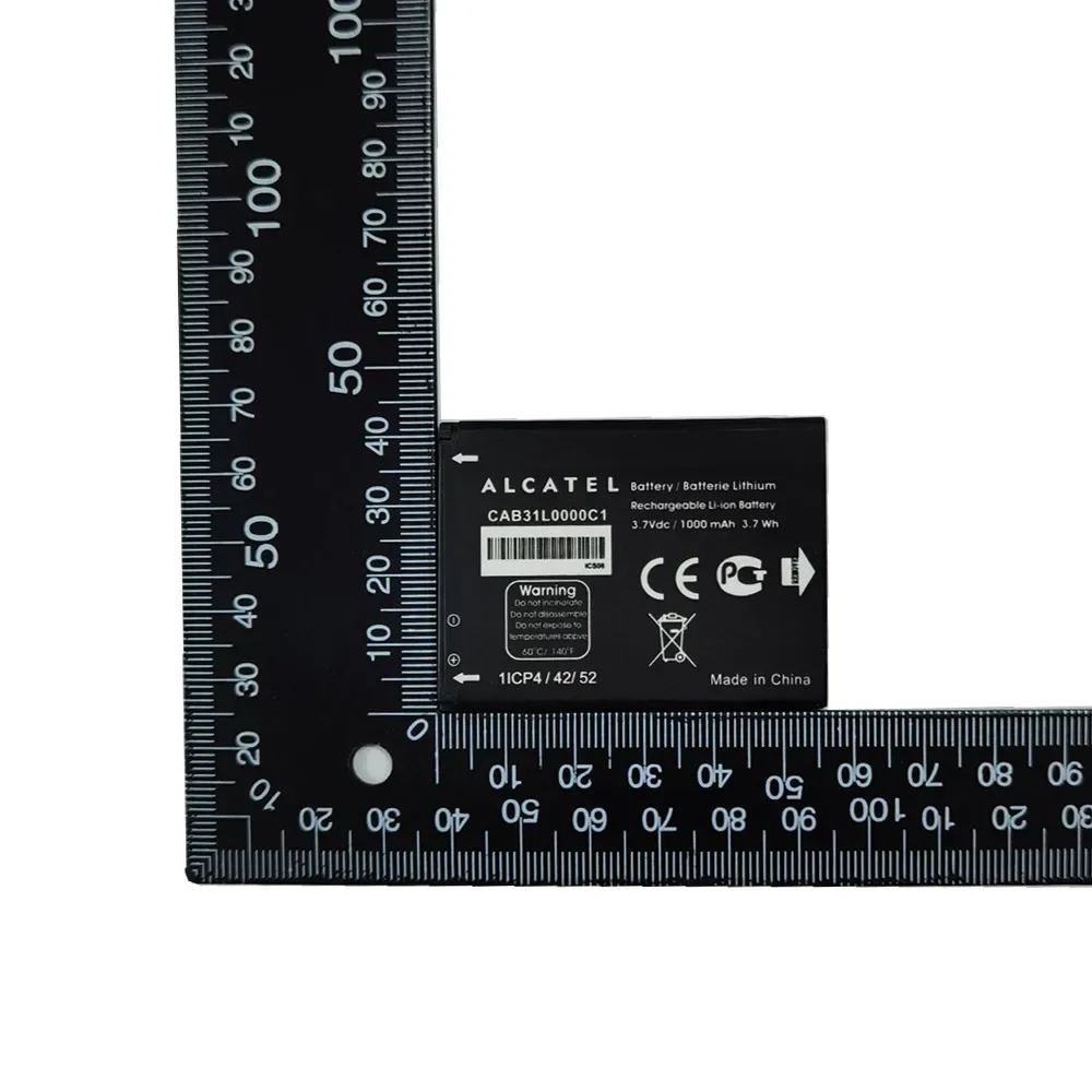 Nowa, oryginalna bateria CAB31L0000C1 CAB31L0000C2 do telefonu Alcatel I808 A383G VF555 OT-3040 TCL T66. Bateria dostępna w magazynie. — zdjęcie produktu 6