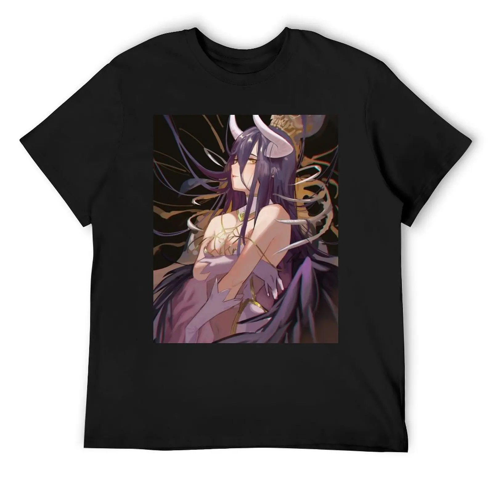 Loli Albedo from Overlord Anime T-Shirt custom t shirt vintage anime shirt tees fruit of the loom mens t shirts